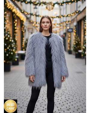 ШУБКА ТКАНЬ ЭКО МЕХ