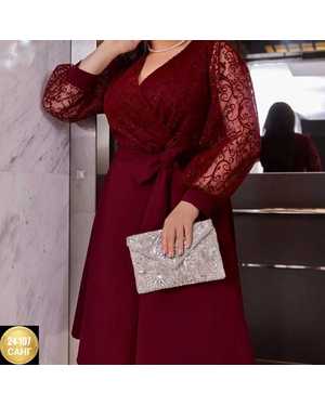 ПЛАТЬЕ ТКАНЬ КРЕП С ДОРОГИМ ГИПЮРОМ