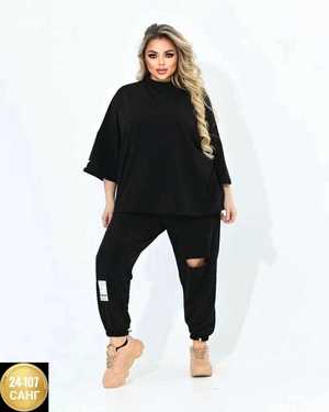 ЖЕНСКИЙ КОСТЮМ ДВОЙКА ТКАНЬ ТУРЕЦКИЙ ДВУХНИТКА