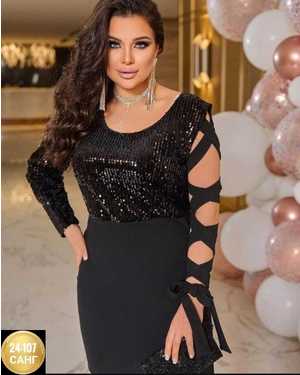 ПЛАТЬЕ ТКАНЬ ПАЙЕТКИ + БАРБИ