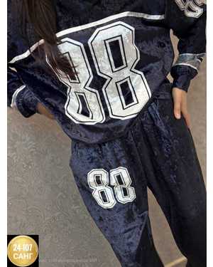 ЖЕНСКИЙ КОСТЮМ ДВОЙКА ТКАНЬ БАРХАТ