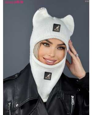 ШАПКА ВЗРОСЛЫЙ РАЗМЕР: ЕДИНЫЙ 70% ШЕРСТЬ, 30% АКРИЛ СЕЗОН ЗИМА