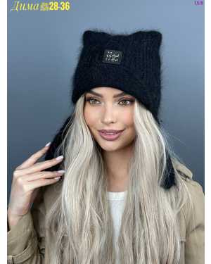 ШАПКА ОТ 8 ДО 109 ЛЕТ РАЗМЕР: ЕДИНЫЙ 80% АНГОРА, 5% АКРИЛ, 15% ШЕРСТЬ