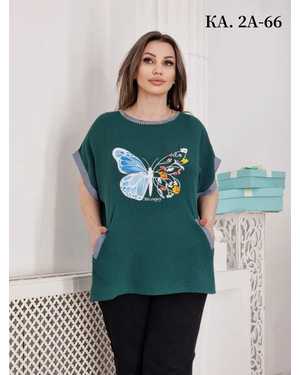 БЛУЗКА МАЛОМЕРЯТ ТКАНЬ СИНГАПУР