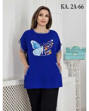 БЛУЗКА МАЛОМЕРЯТ ТКАНЬ СИНГАПУР