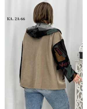 КАРДИГАН ТКАНЬ ДЖИНС