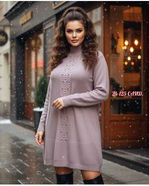 ПЛАТЬЕ ТКАНЬ ВЯЗАННЫЙ КАШЕМИР