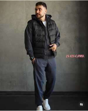 МУЖСКОЙ КОСТЮМ ТРОЙКА ТКАНЬ ФЛИС