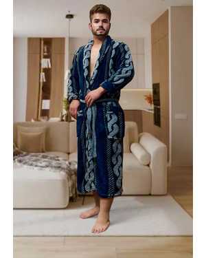 Мужской махровый халат