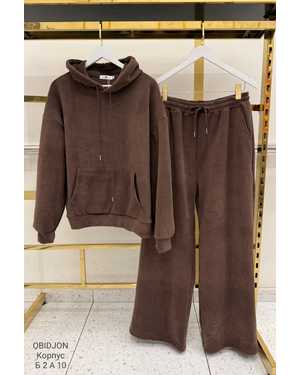 ЖЕНСКИЙ КОСТЮМ ТКАНЬ БАМБУК НА ВЕЛЮР