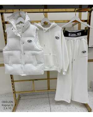 ЖЕНСКИЙ КОСТЮМ ТРОЙКА ТКАНЬ ФЛИС