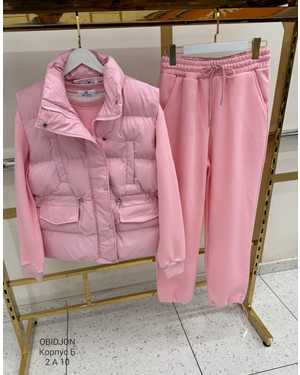 ЖЕНСКИЙ КОСТЮМ ТРОЙКА ТКАНЬ ФЛИС