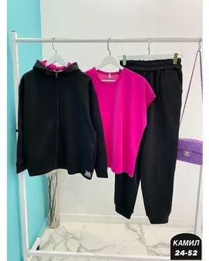 ЖЕНСКИЙ КОСТЮМ ТРОЙКА ТКАНЬ ФЛИС