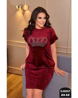 ПЛАТЬЕ ТКАНЬ ВЕЛЮР