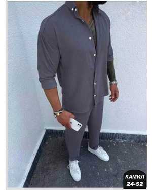 МУЖСКОЙ КОСТЮМ ДВОЙКА ТКАНЬ СИНГАПУР