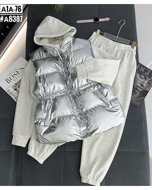 ЖЕНСКИЙ КОСТЮМ ТРОЙКА ТКАНЬ ФАБРИЧНЫЙ КИТАЙ