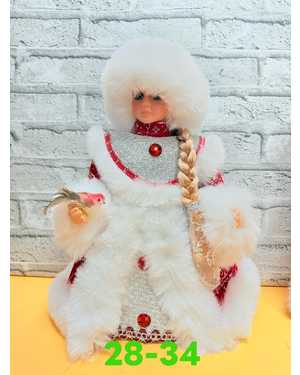 Снегурочка музыкальная размер: 30см