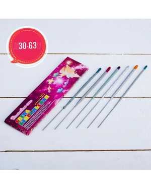 Бенгальские цветопламенные огни Размер: 16см 1 пачка 6шт