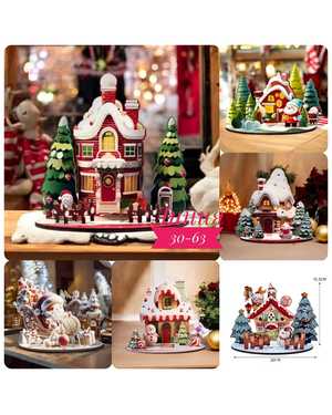 3D Рождественская серия пазлов без выбора