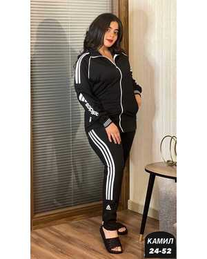 ЖЕНСКИЙ КОСТЮМ ДВОЙКА ТКАНЬ ТРИКОТАЖ ЭЛАСТАН