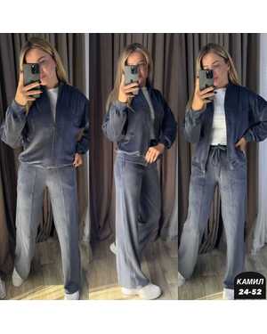 ЖЕНСКИЙ КОСТЮМ ДВОЙКА ТКАНЬ ТУРЕЦКИЙ БАМБУК