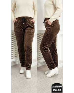 ШТАНЫ ТКАНЬ ПЛОТНЫЙ БАМБУК С НАЧЁСОМ