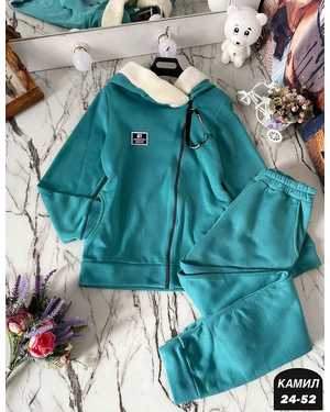 ЖЕНСКИЙ КОСТЮМ ДВОЙКА ТКАНЬ ФЛИС