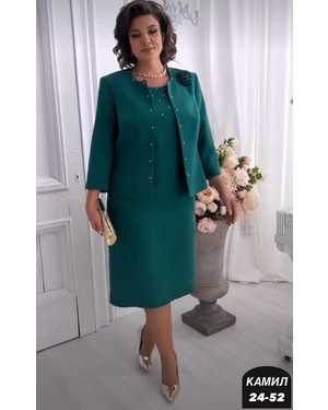 ЖЕНСКИЙ КОСТЮМ ДВОЙКА ТКАНЬ БАРБИ