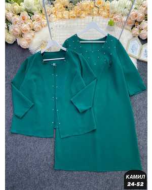 ЖЕНСКИЙ КОСТЮМ ДВОЙКА ТКАНЬ БАРБИ