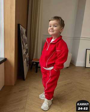 ДЕТСКИЙ КОСТЮМ ДВОЙКА ТКАНЬ ДВУХСТОРОННИЙ ФЛИС