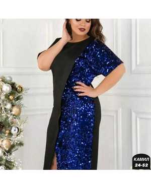 ПЛАТЬЕ ТКАНЬ МЯГКИЙ ТРИКОТАЖ, ПАЙЕТКИ