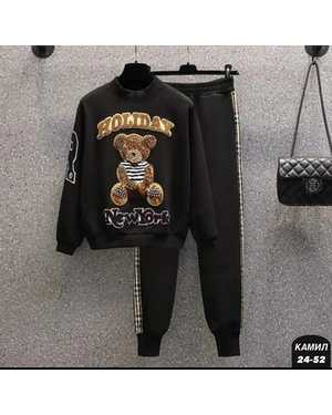 ЖЕНСКИЙ КОСТЮМ ДВОЙКА ТКАНЬ ФЛИС