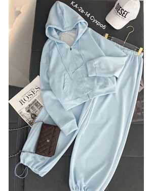 ЖЕНСКИЙ КОСТЮМ ДВОЙКА ТКАНЬ ФЛИС