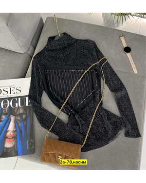 КОФТА ТКАНЬ ЛЮРЕКС