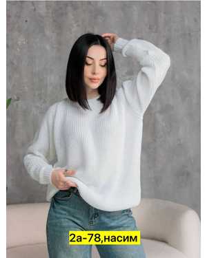 СВИТЕР ТКАНЬ ШЕРСТЬ