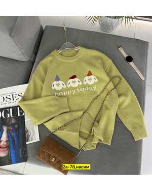 СВИТЕР ТКАНЬ КАШЕМИР