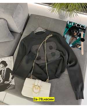 СВИТЕР ТКАНЬ ХЛОПОК