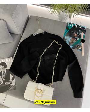 СВИТЕР ТКАНЬ ХЛОПОК