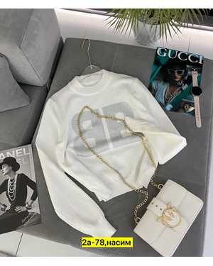 СВИТЕР ТКАНЬ ХЛОПОК