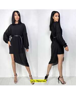 ПЛАТЬЕ МАЛОМЕРЯТ ТКАНЬ ШИФОН