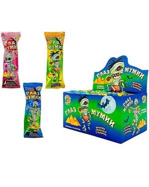 Карамель на Светящиеся палочке Глаз Мумии В упаковке 10г 30шт