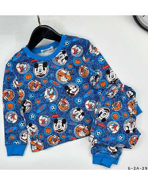 ПИЖАМА ТКАНЬ ИНТЕРЛОК (СОСТАВ 100% ХЛОПОК)