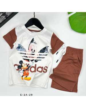 ШОРТЫ С ФУТБОЛКОЙ ТКАНЬ 100% ХЛОПОК