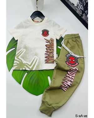 ДЕТСКИЙ КОСТЮМ ДВОЙКА ТКАНЬ 100% ХЛОПОК