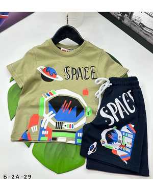 КОМПЛЕКТ ФУТБОЛКА+ШОРТЫ ТКАНЬ 100% ХЛОПОК