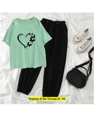 ЖЕНСКИЙ КОСТЮМ ТКАНЬ ХЛОПОК