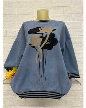 БЛУЗКА ТКАНЬ ВЕЛЬВЕТ