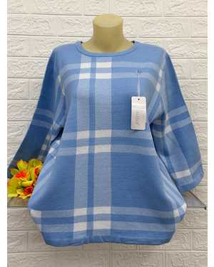 СВИТЕР ТКАНЬ 60% ХЛОПОК; 20% КАШИМЕР; 10% ЭЛАСТАН; 10% АНГОРА