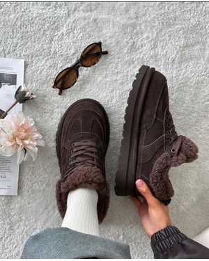 Женские кроссовки на зиму Качество PREMIUM