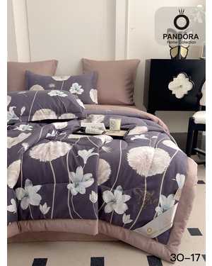 Комплект постельного белья с готовым одеялом “PANDORA”. Ткань: Сатин Наполнитель одеяло: Микрогель & Шелк(возможно замена на похожее)